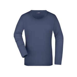 Ladies Stretch Shirt Long-Sleeved
