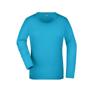 Ladies Stretch Shirt Long-Sleeved