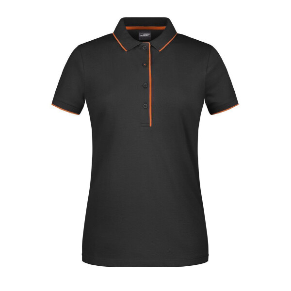 black/orange
